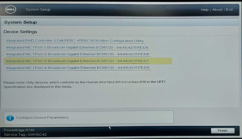 Dell PowerEdge R730 Server, 2x E5-2640v3 2.60Ghz, 80GB, H730 mini, 1x 750w PS