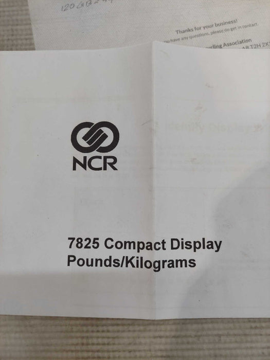 *NEW* NCR 7825 Single Scale Displays, 497-0479619  :