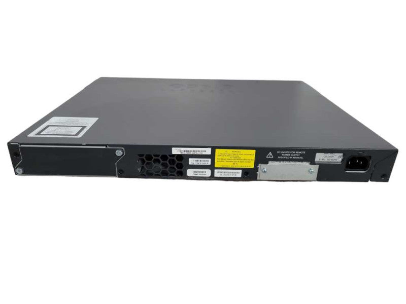 Cisco WS-C2960X-24PS-L | 24-Port Gigabit PoE+ 370W Switch | Factory Reset !