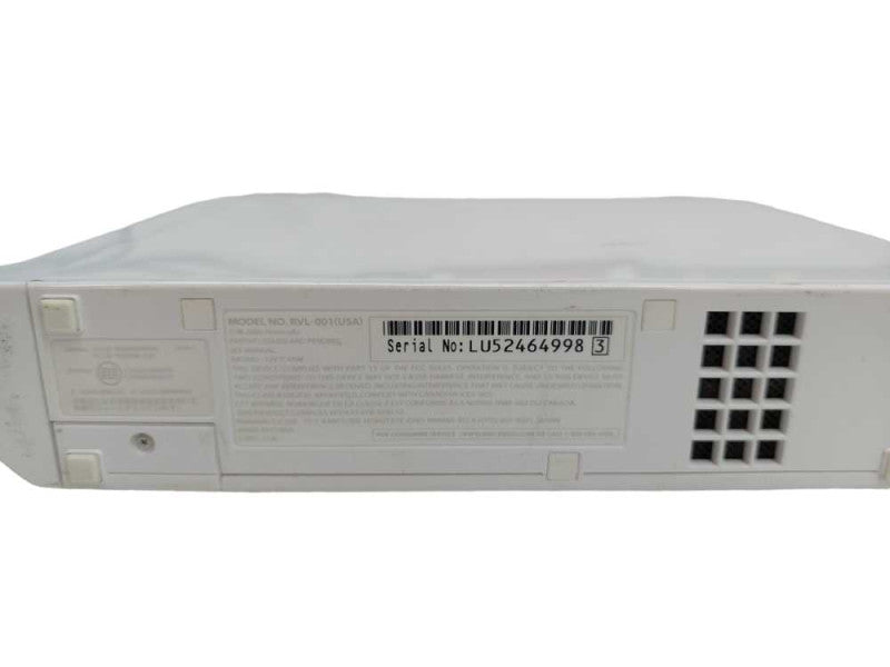 Nintendo Wii White Model:RVL-001(USA) Console Only  =