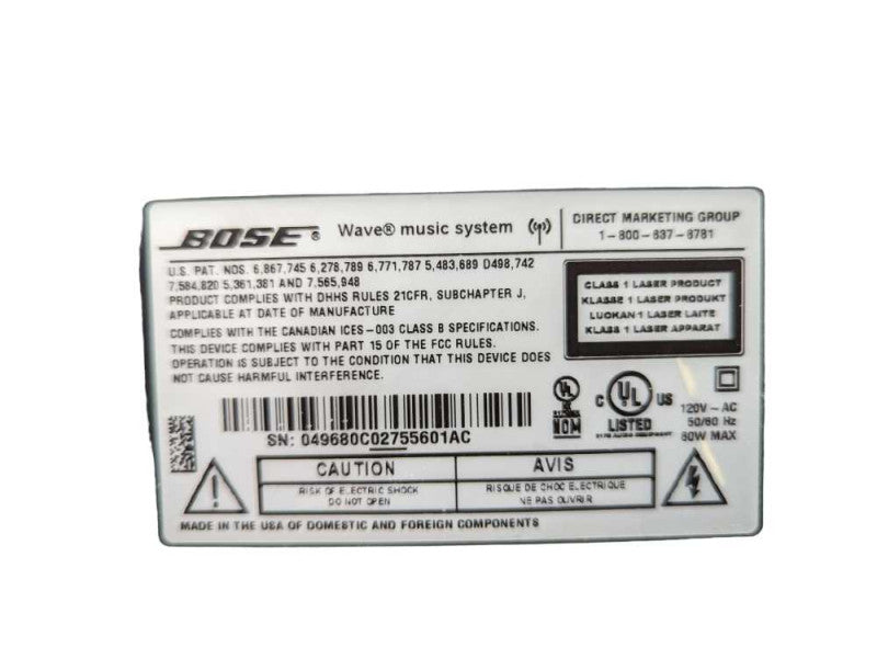 BOSE Wave music System Plz READ  -