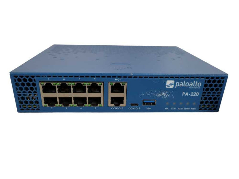 Palo Alto Networks PA-220 Firewall Security Appliance | Factory Reset Q!