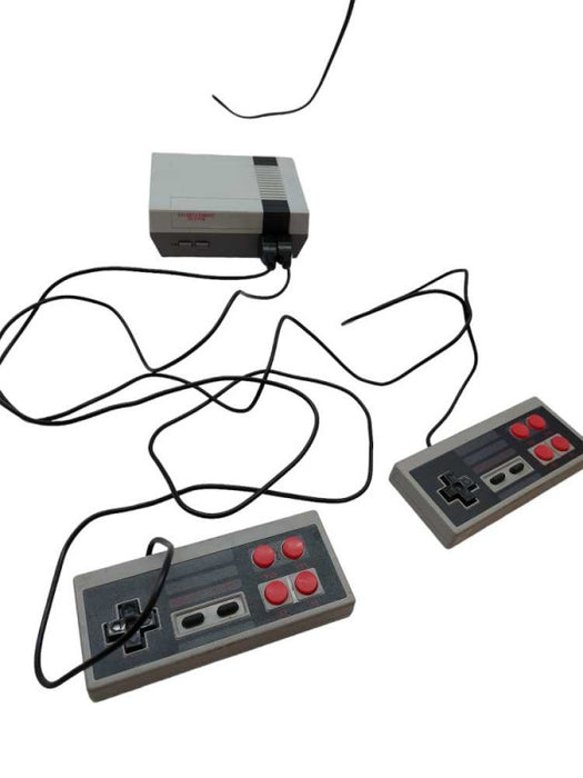 Knock Off Nintendo with 2 Knock off Controllers =