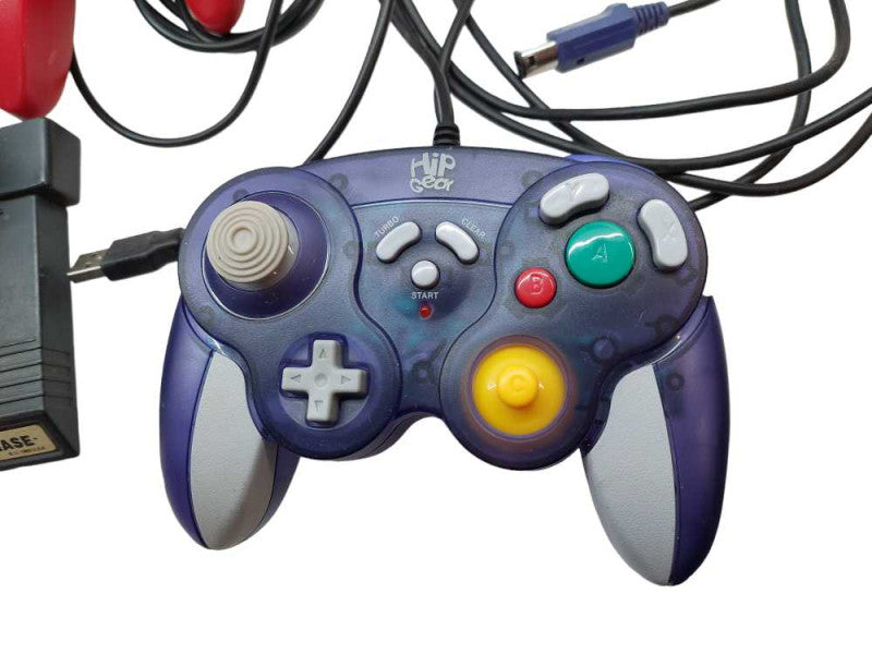 Mixed Controller Bundle with 1982 Atari Game : Lock N\\' Chase  =