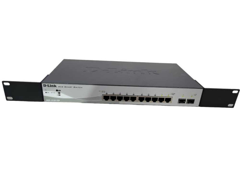 D-Link DGS-1210-10P, 10-Port Web Smart Managed Gigabit PoE Switch !