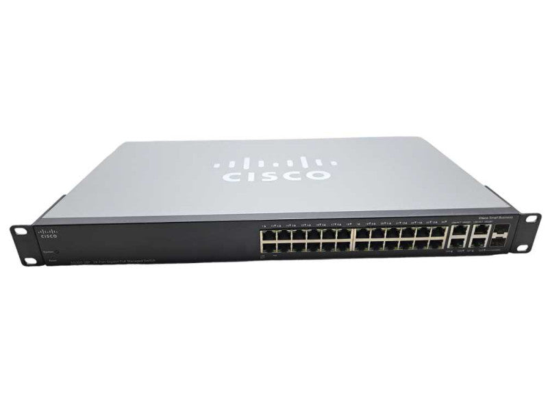 Cisco SG300-28P | 28-Port Gigabit PoE Managed Network Switch )