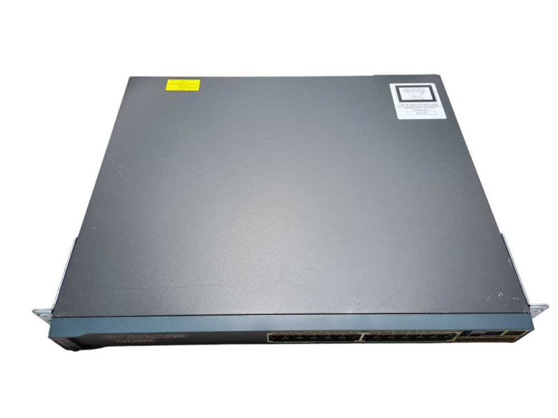 Cisco WS-C2960S-24PS-L V04 | 24 Port Gigabit 370W PoE+ Network Switch Q)