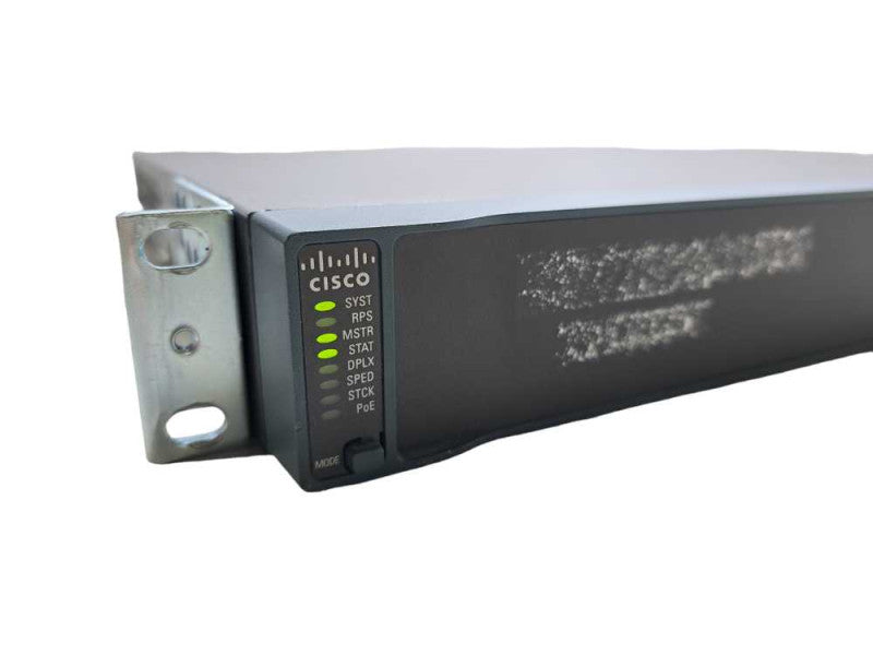 Cisco WS-C2960S-24PS-L V04 | 24 Port Gigabit 370W PoE+ Network Switch Q)