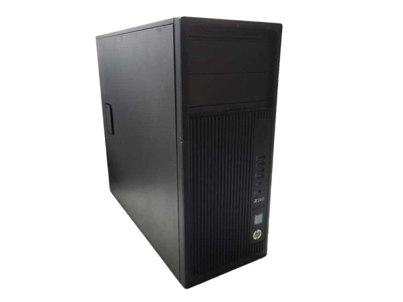 HP Z240 WS Xeon E3-1225 v5 3.30GHz 32GB DDR4 128GB SSD 1TB HDD K2200 GPU $