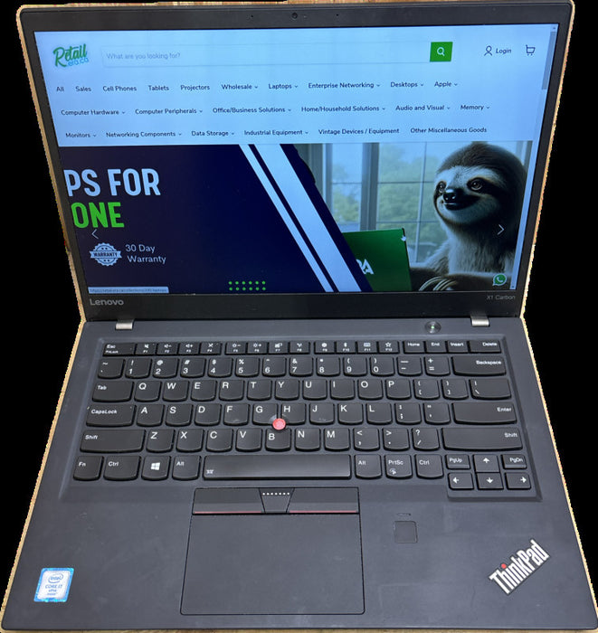 Lenovo ThinkPad X1 Carbon Intel Core i7-6600U@2.6GHz 16GB RAM 256GB SSD