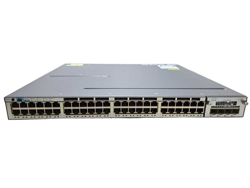Cisco WS-C3750X-48P-S V04 | 48-Port Gigabit PoE+ Network Switch | 1x 715W PSU )