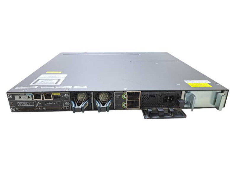 Cisco WS-C3750X-48P-S V04 | 48-Port Gigabit PoE+ Network Switch | 1x 715W PSU )