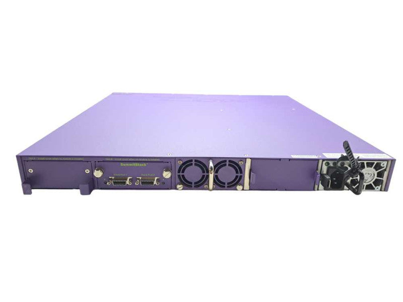 Extreme Networks X460-48P 16404 | 48-Port Gigabit PoE Switch + Stack | 1x PSU )
