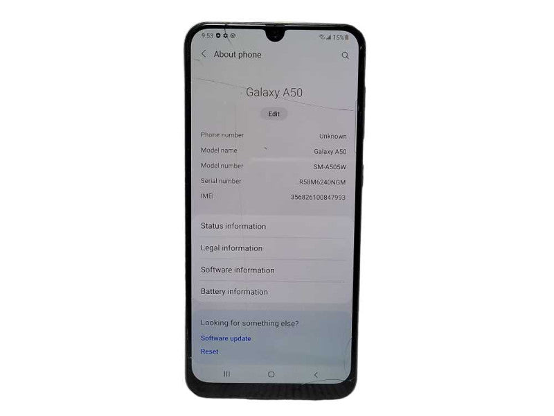 Samsung Galaxy A50 64GB (SM-A505W) READ $