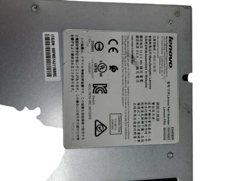 LENOVO 00VX205 FLEX SYSTEM EN4093R 10GB Scalable Fabric Switch 00VX203(READ) %