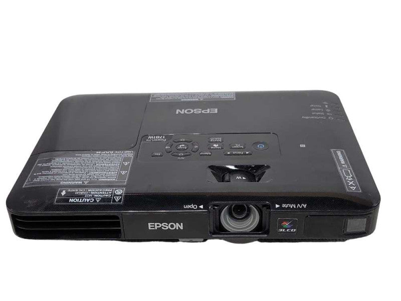 Epson PowerLite 1781W Projector, No Remote control, READ _