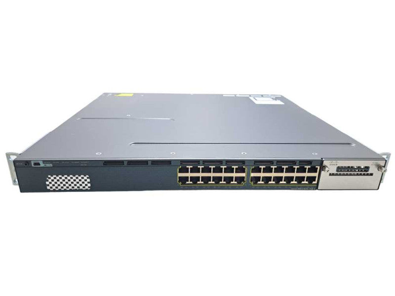 Cisco WS-C3560X-24P-S V04 | 24-Port Gigabit PoE+ Network Switch | 1x 715W PSU )