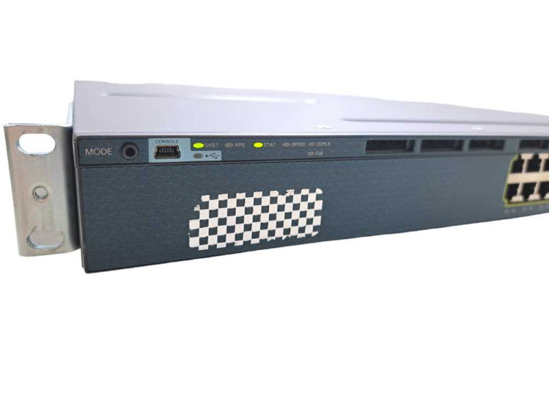 Cisco WS-C3560X-24P-S V04 | 24-Port Gigabit PoE+ Network Switch | 1x 715W PSU )