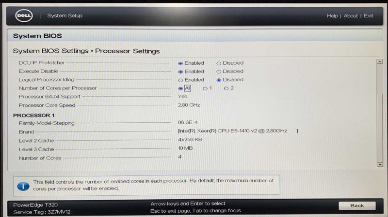 Dell PE T320, Xeon E5-1410 v2 2.8GHz, 16GB, PERC H710, 2x 495W PSU