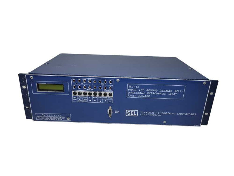 Schweitzer SEL-321 Phase & Ground Distance Relay & Fault Locator 125VAC/DC %