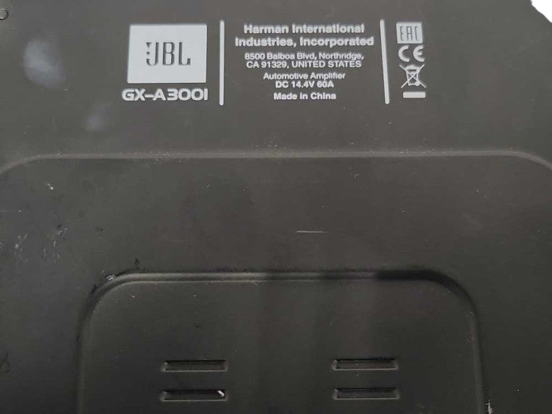 JBL GX-A3001 Car Amp Amplifier, READ _
