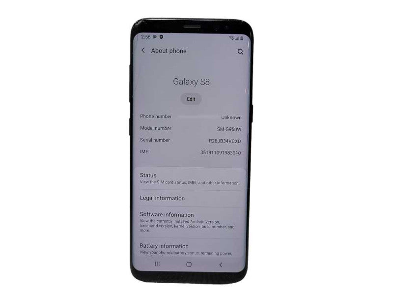 Samsung Galaxy S8 64GB (SM-G950W) - READ  $