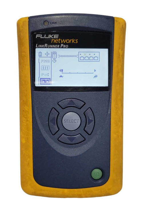 Fluke Networks Link Runner Pro only, READ _