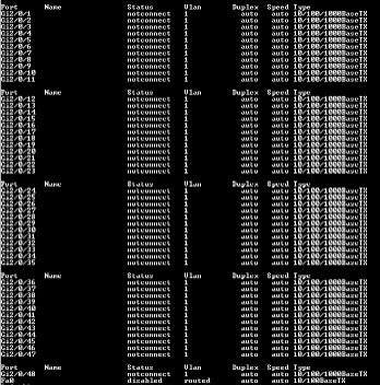 Cisco Catalyst 3750x Series gigabit WS-C3750X-48T-L factory reset !