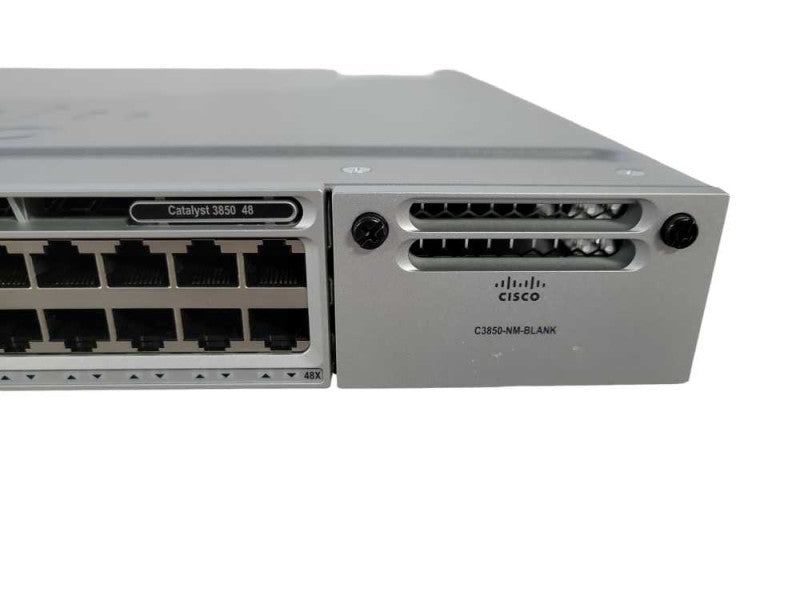 Cisco WS-C3850-48T-E 3850 Series 48 Port Managed Network Switch !