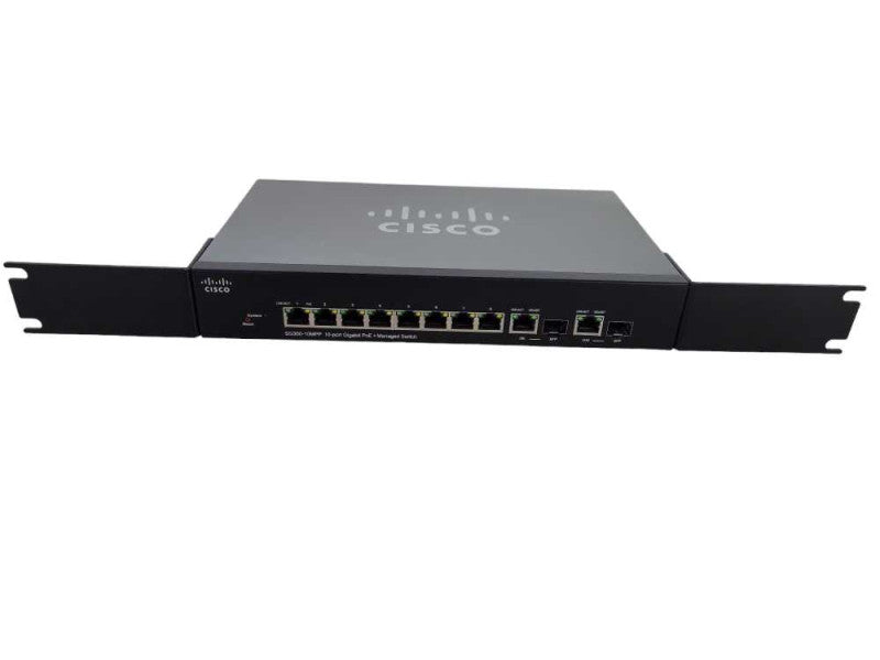 Cisco SG300-10MPP | 10-Port Gigabit PoE+ | 2x SFP Managed Network Switch !