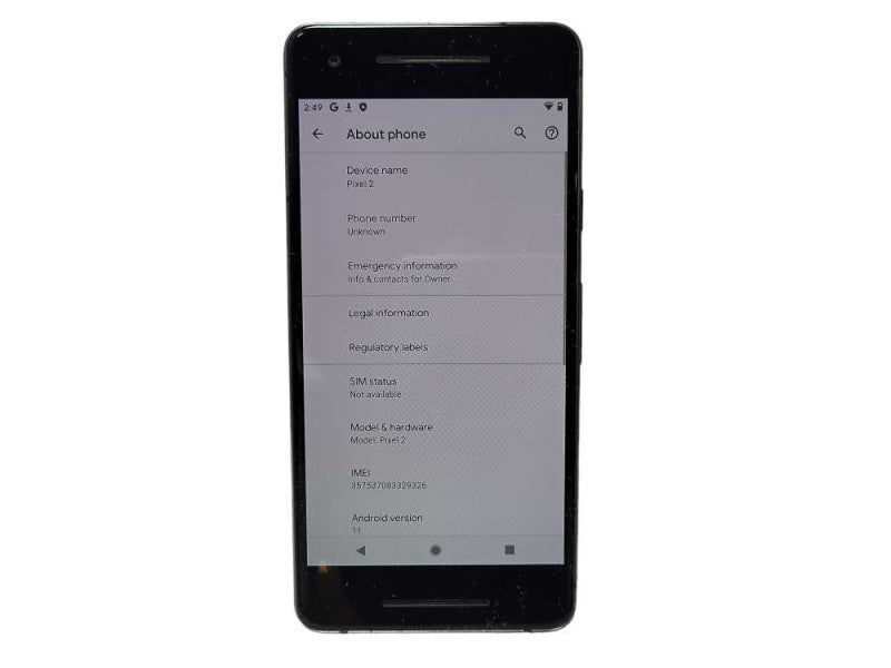 Google Pixel 2 64GB - READ $