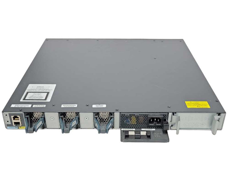 Cisco WS-C3650-48PS-L Switch - 48-Port Gigabit PoE Managed switch, 1x PSU _