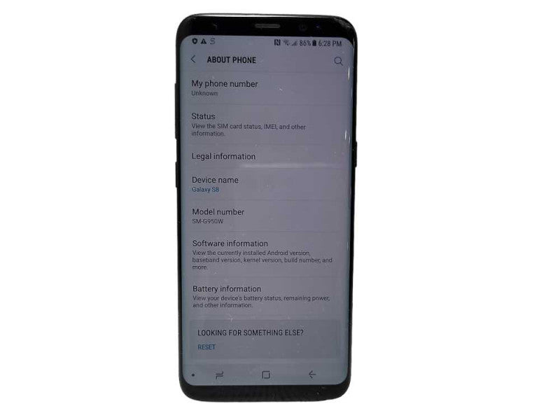 Samsung Galaxy S8 64GB (SM-G950W) - READ $