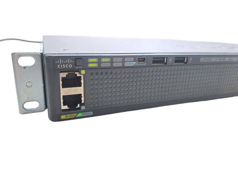 Cisco WS-C2960X-24PS-L V04 | 24-Port Gigabit PoE+ 370W Switch | Factory Reset )