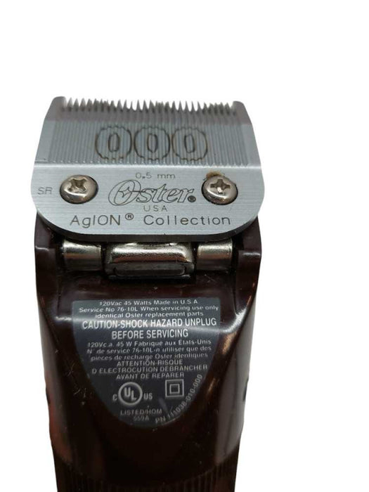 Oster Classic 76 Professional Hair Clipper Burgandy Corded  =