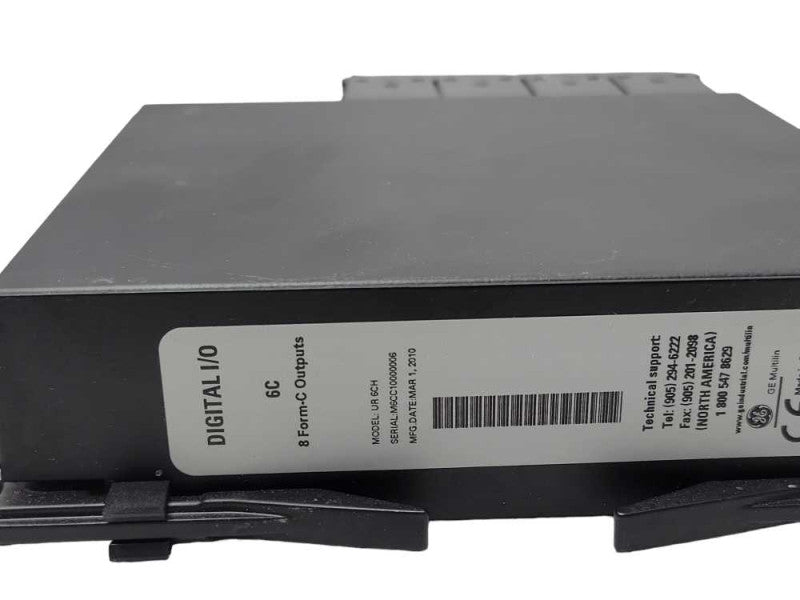 GE Multilin Digital I/O 6C UR 6CH 8 Form-C Outputs, READ Q_