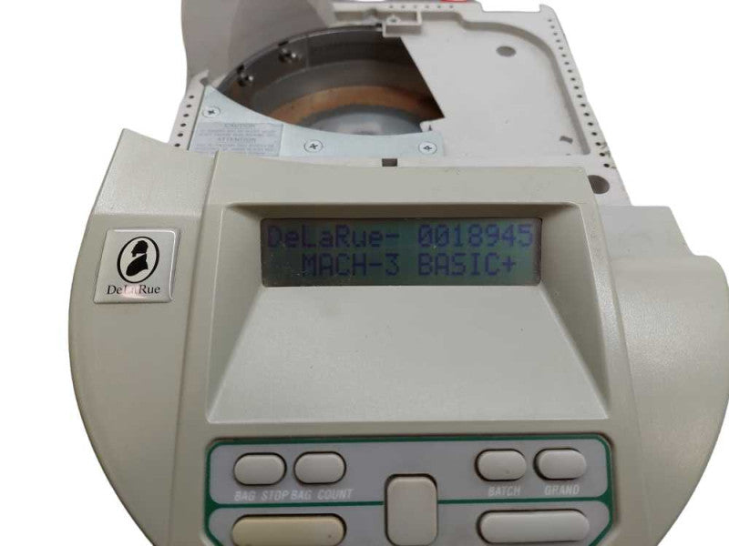DeLaRue-0018945 Mach 3 Coin Counter Model: 6300 =