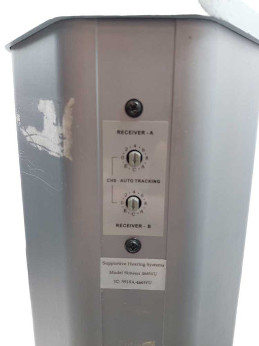 Supportive Hearing System Simeon 466WU UHF-PLL Wireless System  =