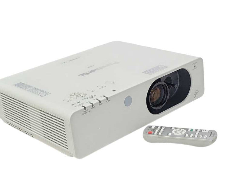 Panasonic PT-FX400U FX400 XGA LCD Projector 1525 Lamp Hours, Remote controlle _
