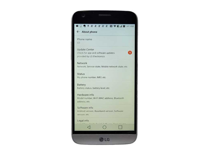 LG G5 32GB READ $