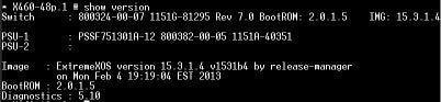 Extreme Networks Summit X460P-48p - 48GigE PoE Switch 1xPSU %