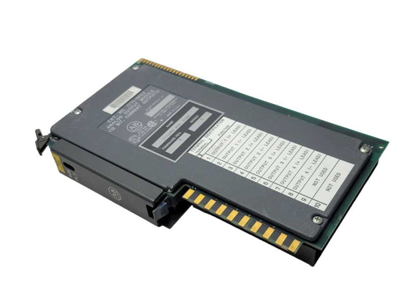 ALLEN BRADLEY 1771-0FE2 ANALOG OUTPUT MODULE, READ _