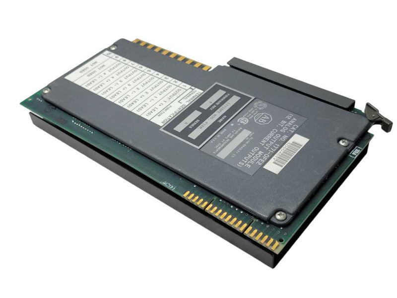 ALLEN BRADLEY 1771-0FE2 ANALOG OUTPUT MODULE, READ _