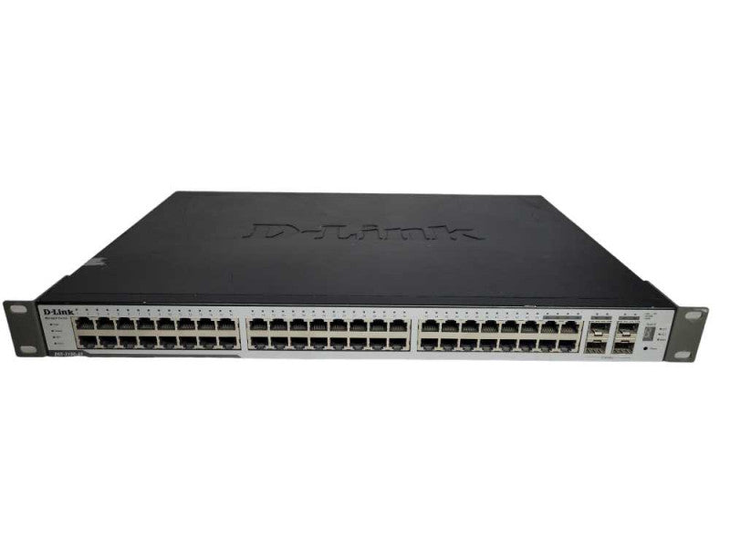 D-Link DGS-3100-48P Managed 48-Port Gigabit Stackable PoE Layer 2 Switch %