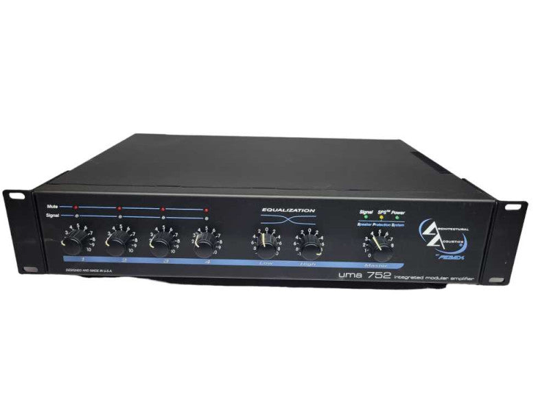 Peavey UMA 752 Integrated Modular Mixer/Amplifier 75W 4 Channels %