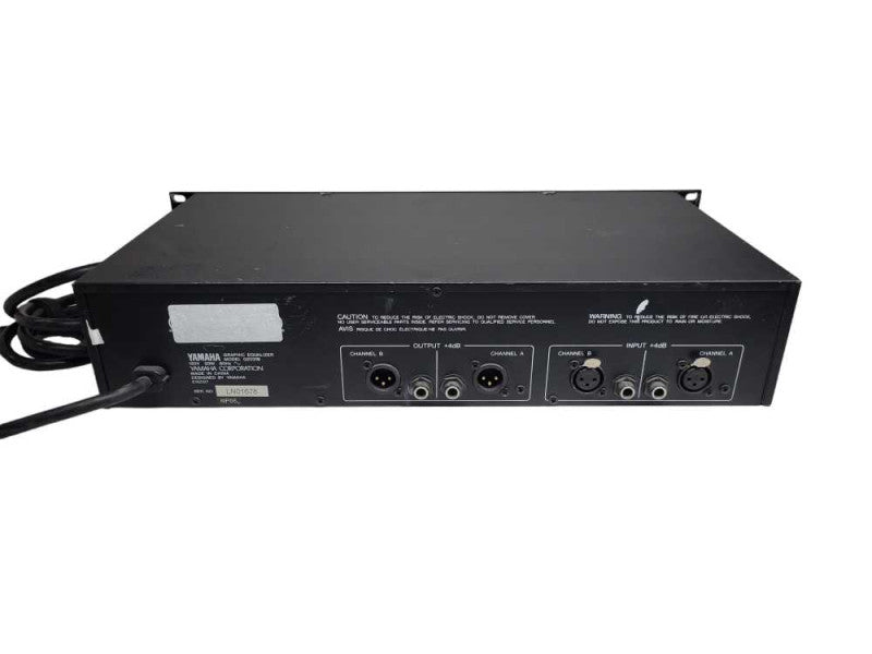 Yamaha Q2031B Graphic Equalizer Rack Mountable Professional Dual-Channel Unit %