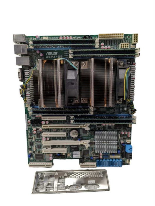 ASUS Z9PA-D8 Dual LGA2011 Serverboard in 12âx10â Compact Size E5-2630 v2 CPU -