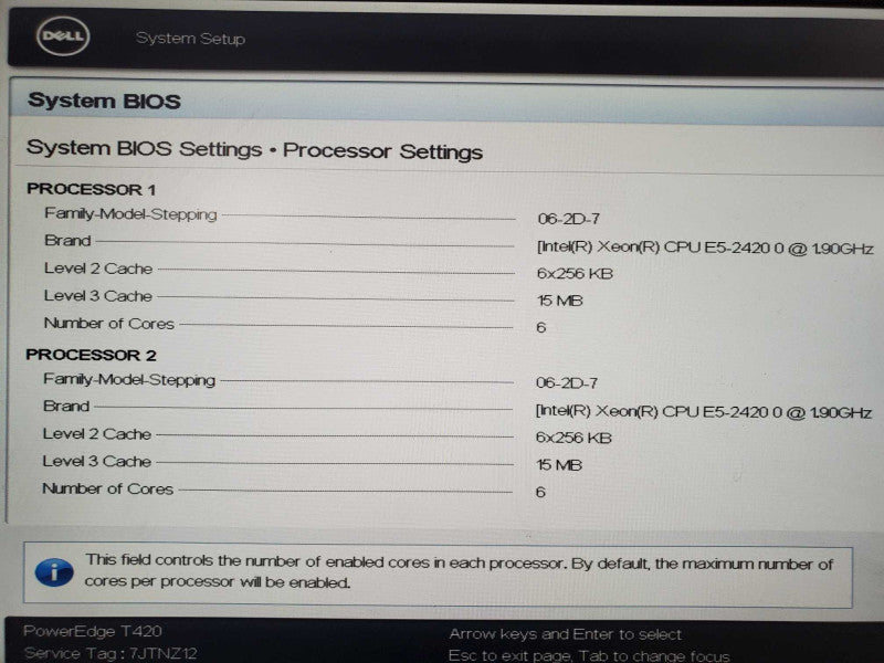 Dell Poweredge T420, 2x Xeon E5-2420 0 1.9GHz, 32GB DDR3, PERC H310  Q|