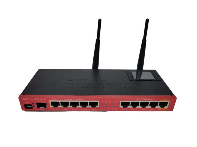 Mikrotik Routerboard RB2011UiAS-2HnD-IN SFP Port +10 Port Ethernet %