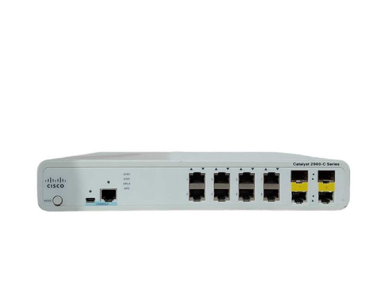 Cisco Catalyst WS-C2960C-8TC-L 8-Port PoE Switch